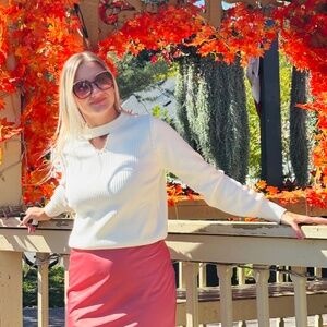 New white sweater for women NWT